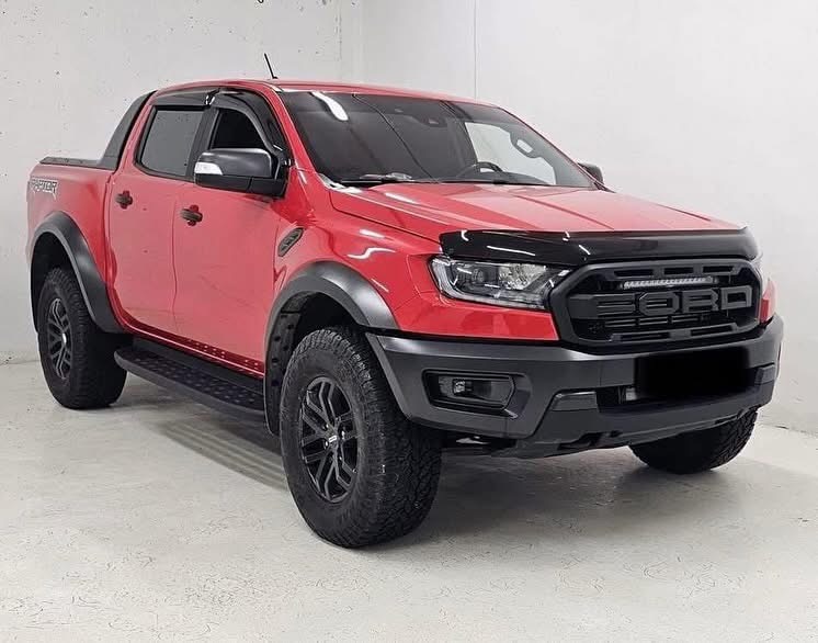 Ford Ranger Raptor Rouge&Noir/Partie cuir/Siège élec-trique/Crochet/Réchaufteur/S+V